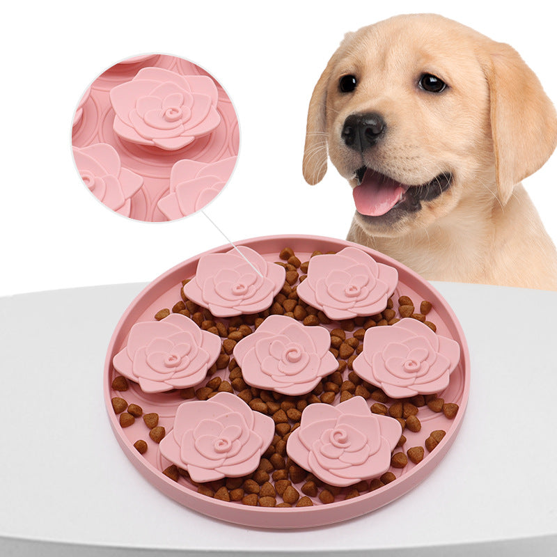 Dog Slow Feeder Snuffle Mat Silicone Anti-Slip Licking Pad for Dogs