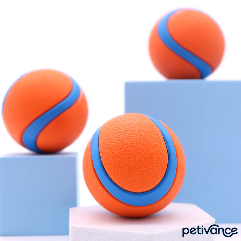 Durable High-Bounce Solid Dog Ball Toy