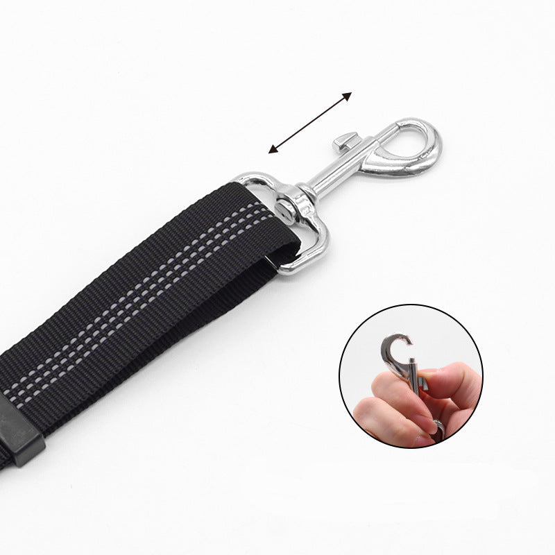 Adjustable Pet Car Seatbelt Safety Leash for Dogs