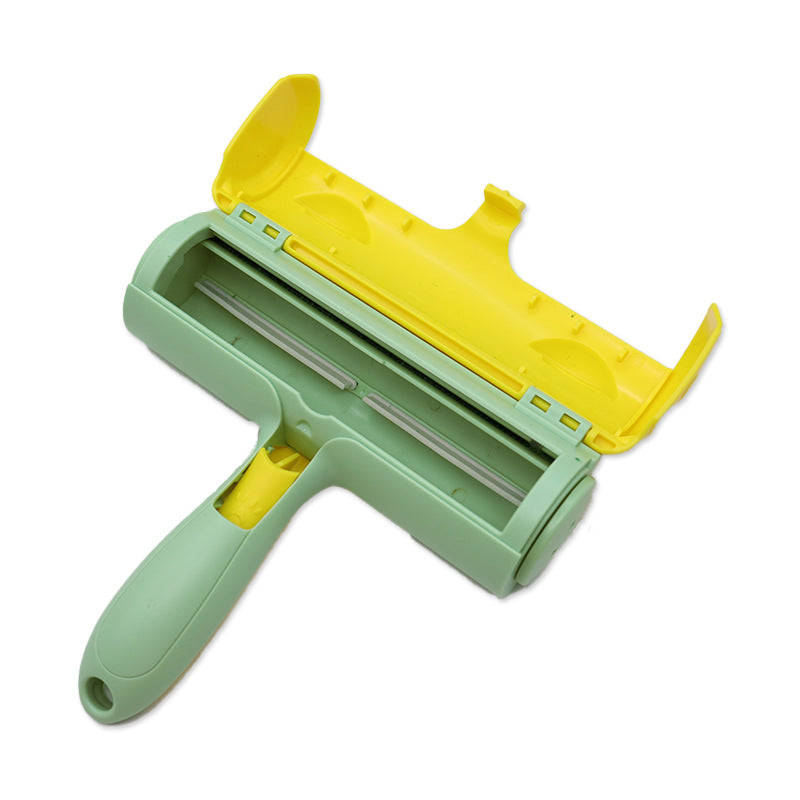 Dual-Action Pet Hair Remover Roller