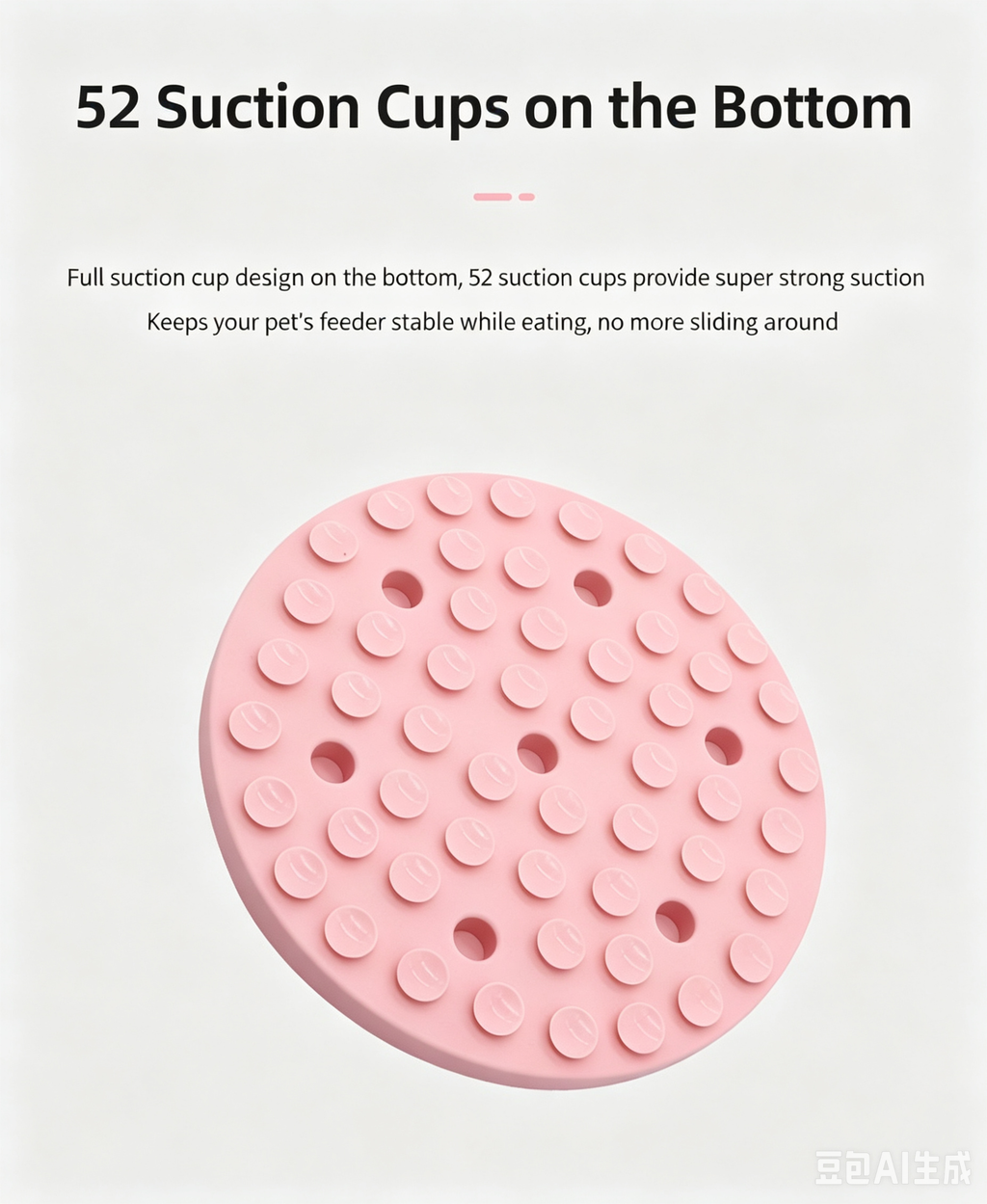 Dog Slow Feeder Snuffle Mat Silicone Anti-Slip Licking Pad for Dogs