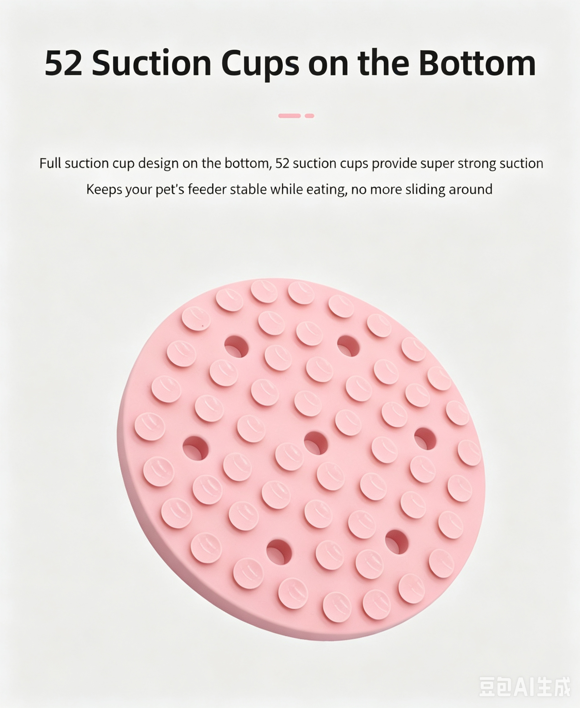 Dog Slow Feeder Snuffle Mat Silicone Anti-Slip Licking Pad for Dogs