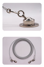Outdoor Secure Dog Tie-Out Cable System
