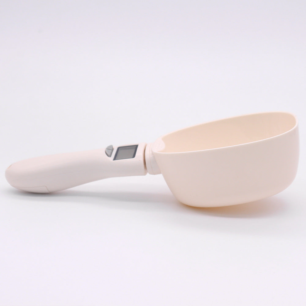 Pet Food Measuring Scoop with Digital Scale