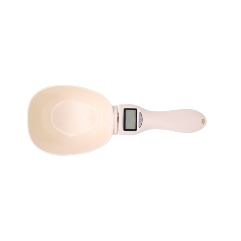 Pet Food Measuring Scoop with Digital Scale