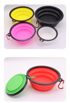 Portable Foldable Silicone Dog Bowl