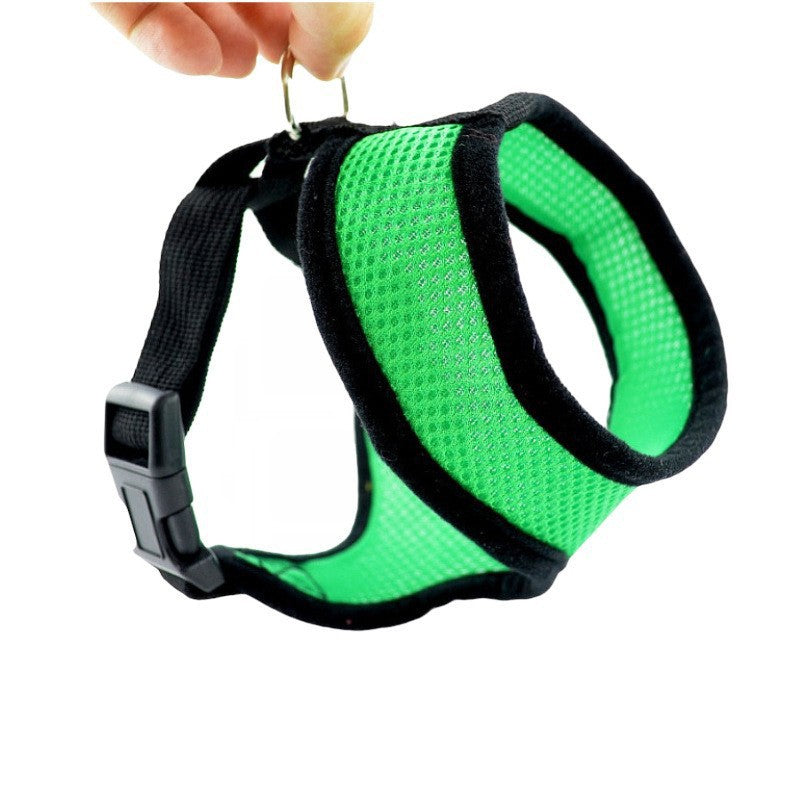 Escape-Proof Harness Leash  Breathable Pet Chest Vest