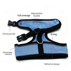 Vest Style Escape Proof Dog Chest Harness