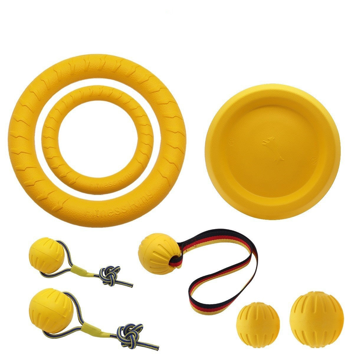 EVA Durable Dog Flying Disc Indestructible Chew Toy