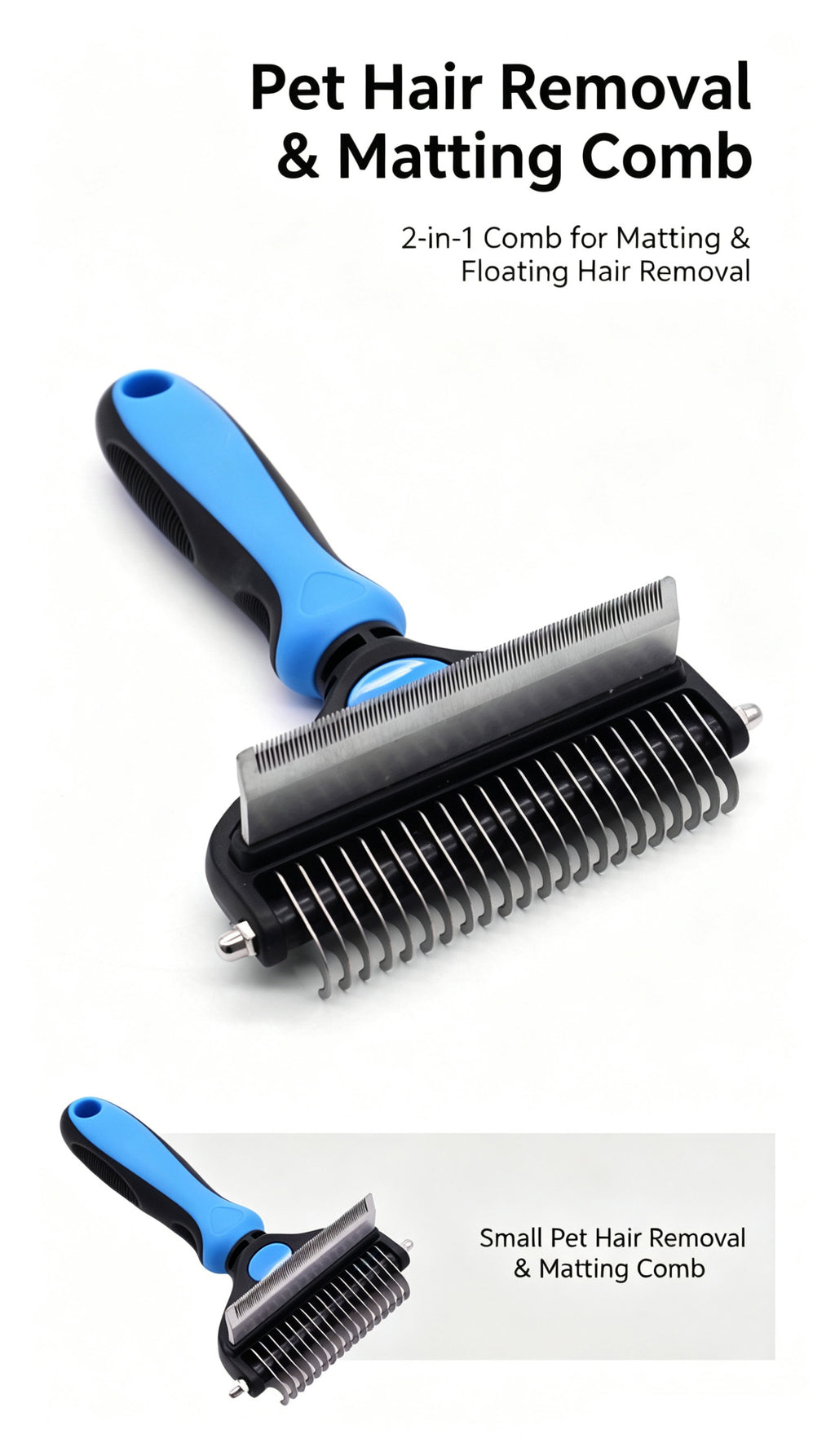Pet Grooming Tool Kit  Deshedding Brush Hair Remover Glove Set