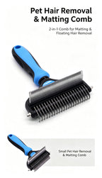 Pet Grooming Tool Kit  Deshedding Brush Hair Remover Glove Set