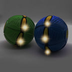 Bite Resilient Luminous Deformable Flying Saucer Dog Ball