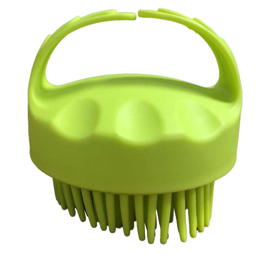 Silicone Pet Bath Brush Massage Grooming Shower Tool