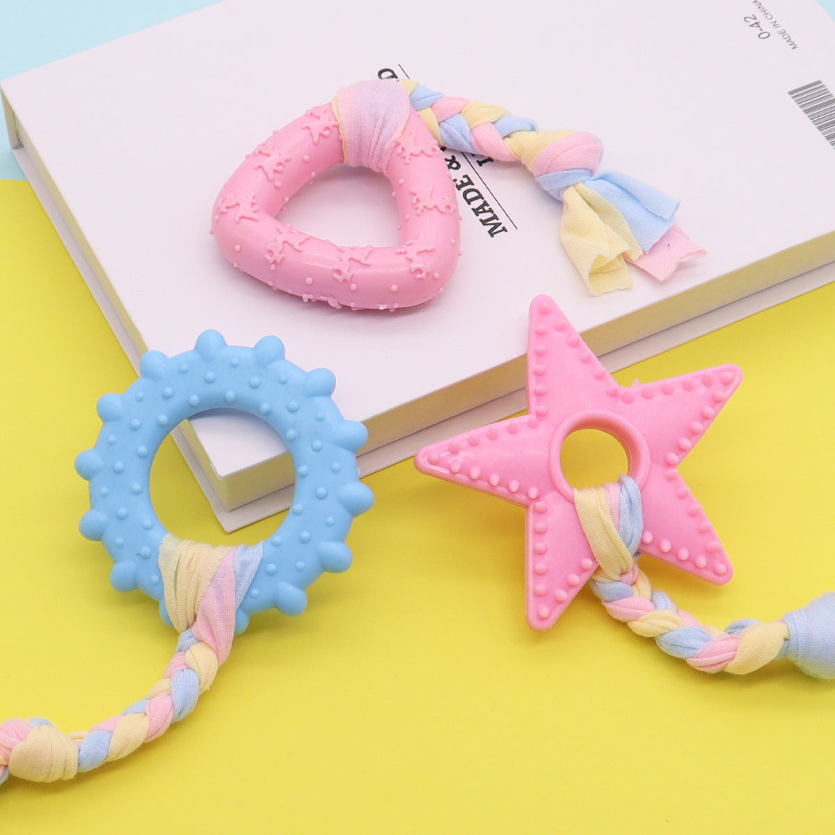 Pet Rope Knot Tear Resistant Fabric Chew Toy