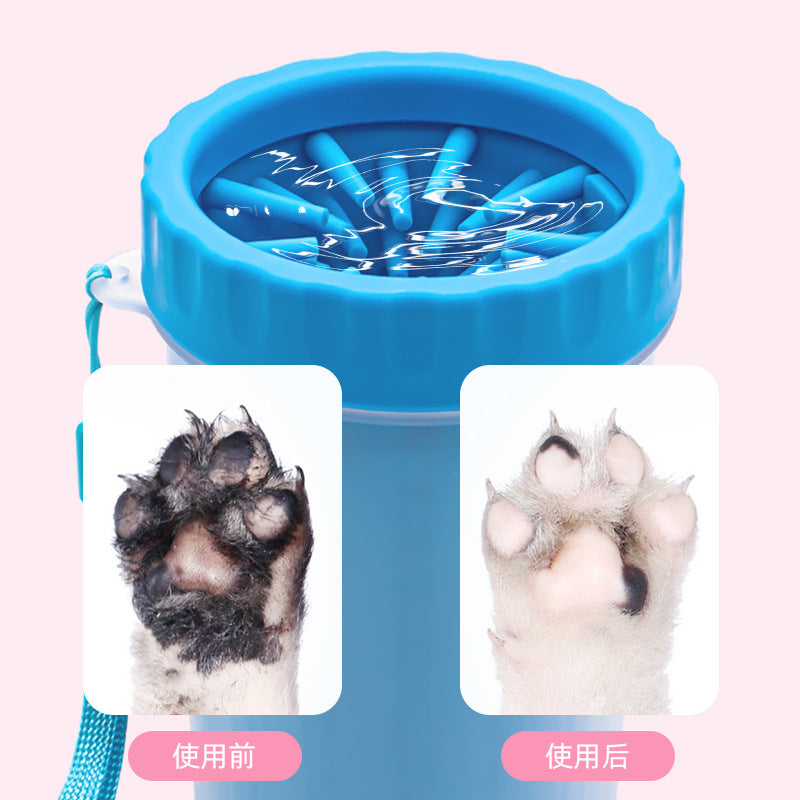 Silicone Pet Paw Cleaner Detachable Washing Cup