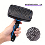 Pet Pin Brush Deshedding Fluffing Grooming Comb