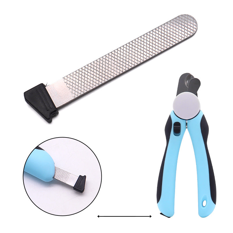 Pet Nail Clipper Trimming Polishing Tool