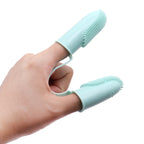 Silicone Double Finger Pet Toothbrush Teeth Cleaning