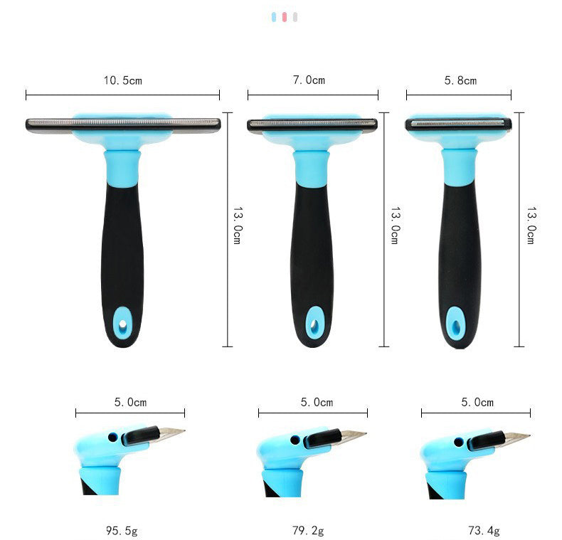 Pet Grooming Comb  Deshedding Tool Shed Hair