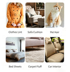Static Lint Removal Gloves Cat Hair Brush Lint Remover