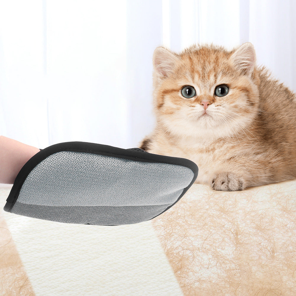 Static Lint Removal Gloves Cat Hair Brush Lint Remover