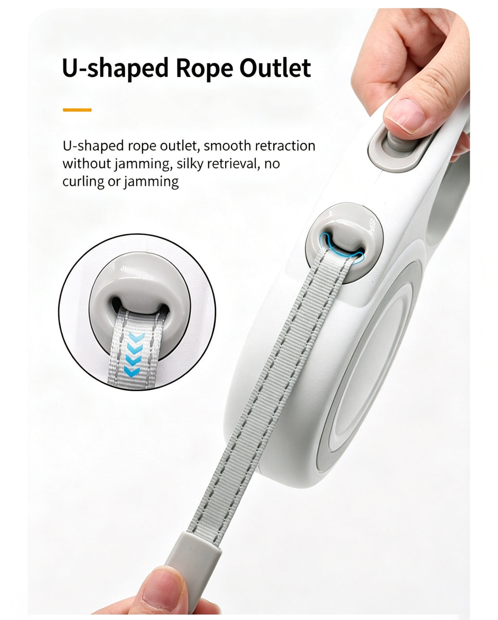 Retractable Dog Leash Anti-Pull Comfort Grip Walking Strap