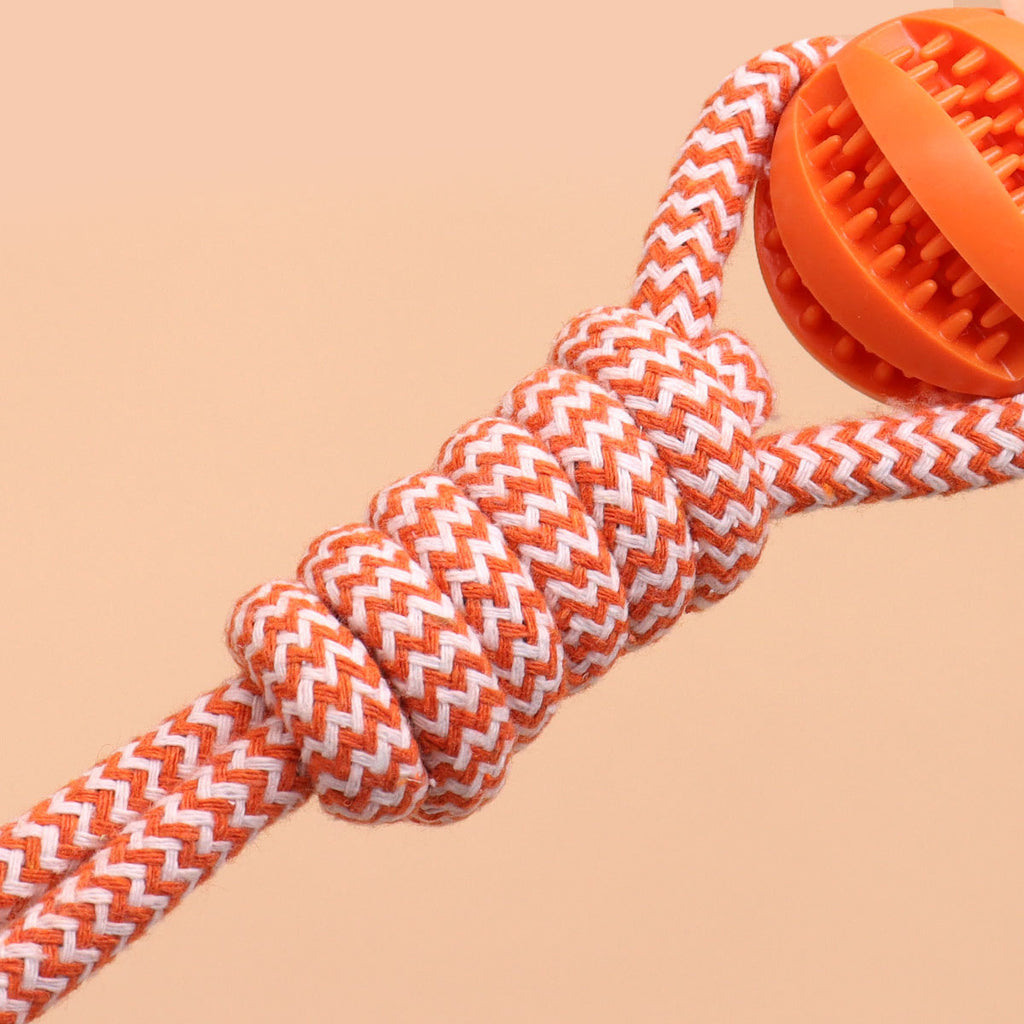 Rope Treat Dispensing Ball Bite Resistant