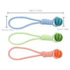 Rope Treat Dispensing Ball Bite Resistant
