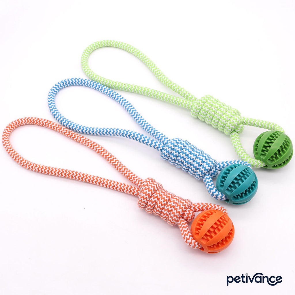 Rope Treat Dispensing Ball Bite Resistant