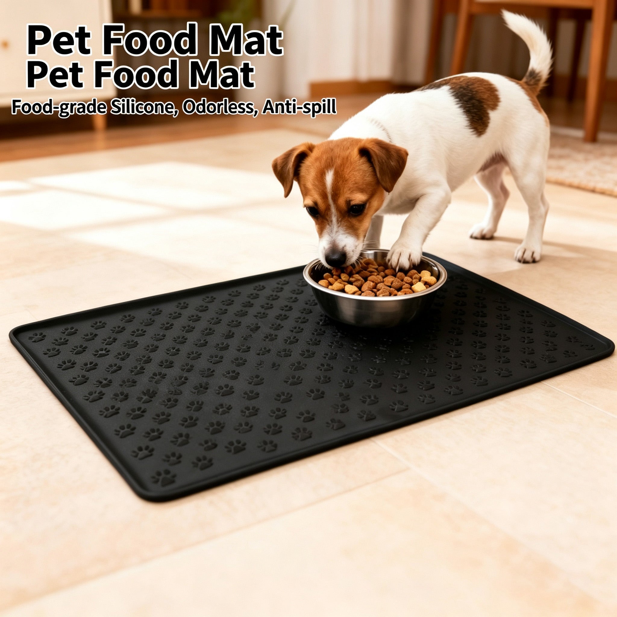 Silicone Waterproof Pet Feeding Mat