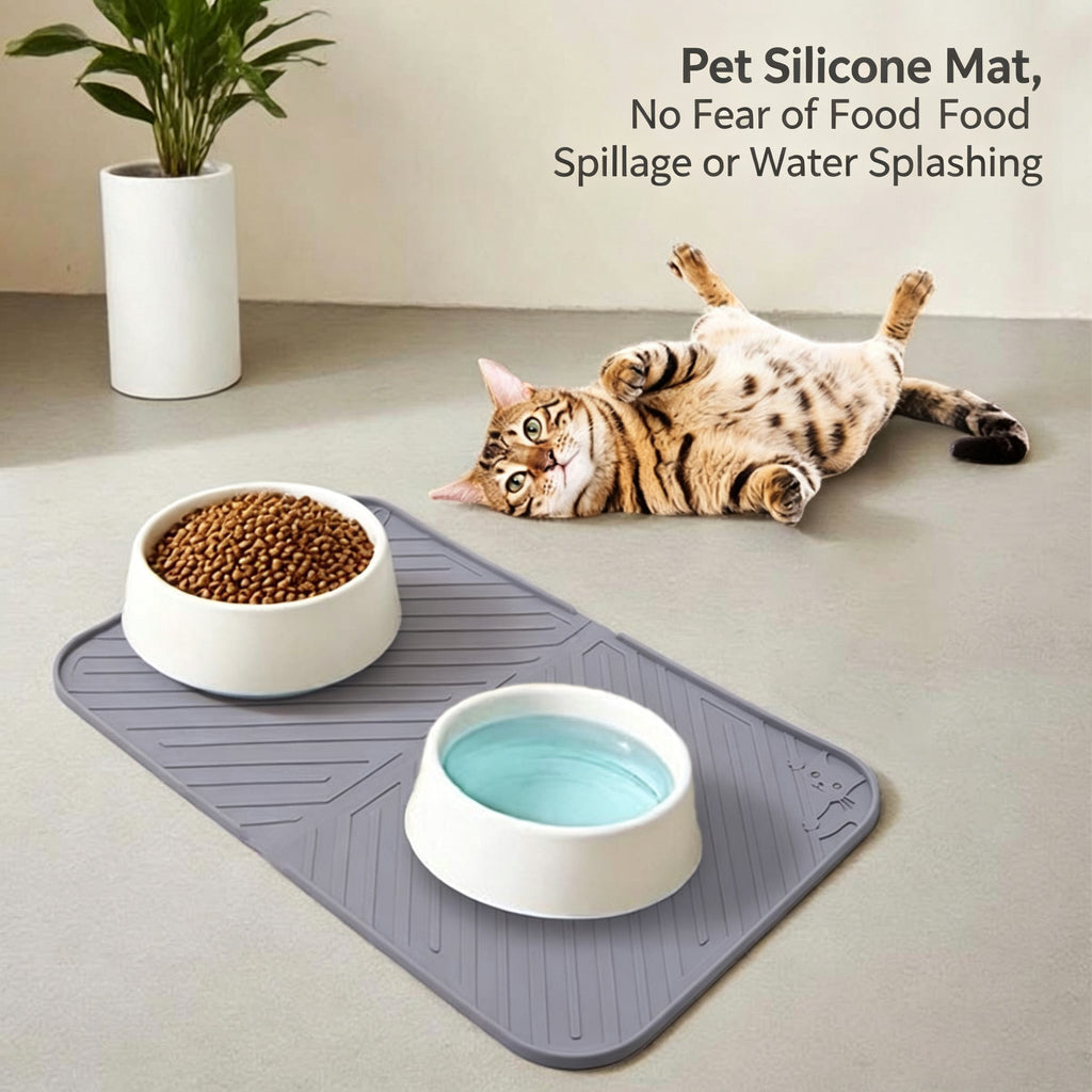 Silicone Waterproof Pet Feeding Mat