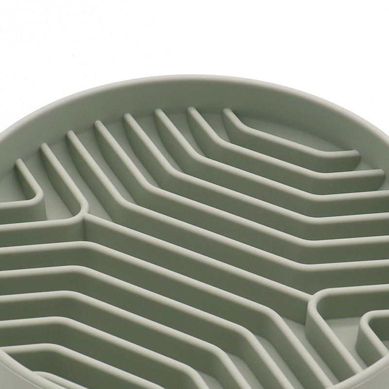 Silicone Slow Non-Slip Anti-Tip Feeder Bowl