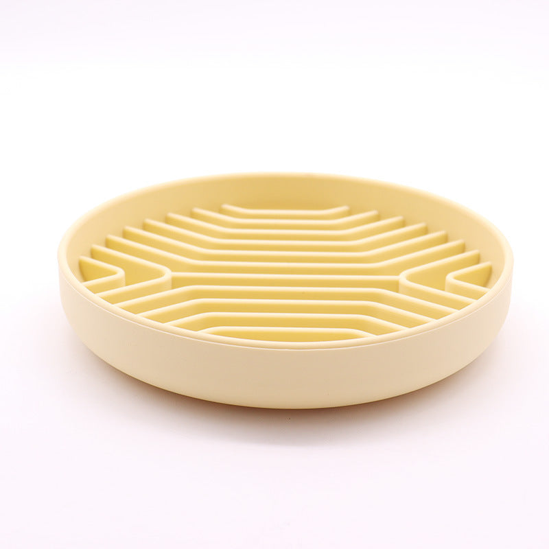 Silicone Slow Non-Slip Anti-Tip Feeder Bowl