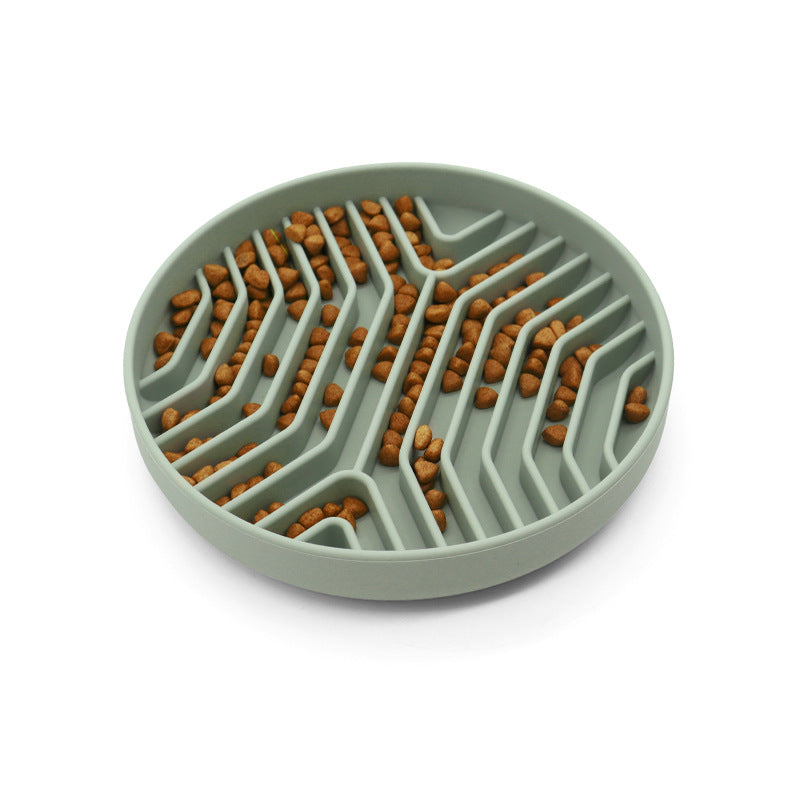 Silicone Slow Non-Slip Anti-Tip Feeder Bowl