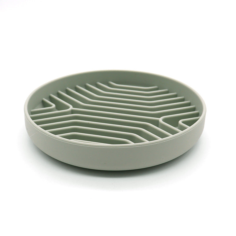 Silicone Slow Non-Slip Anti-Tip Feeder Bowl