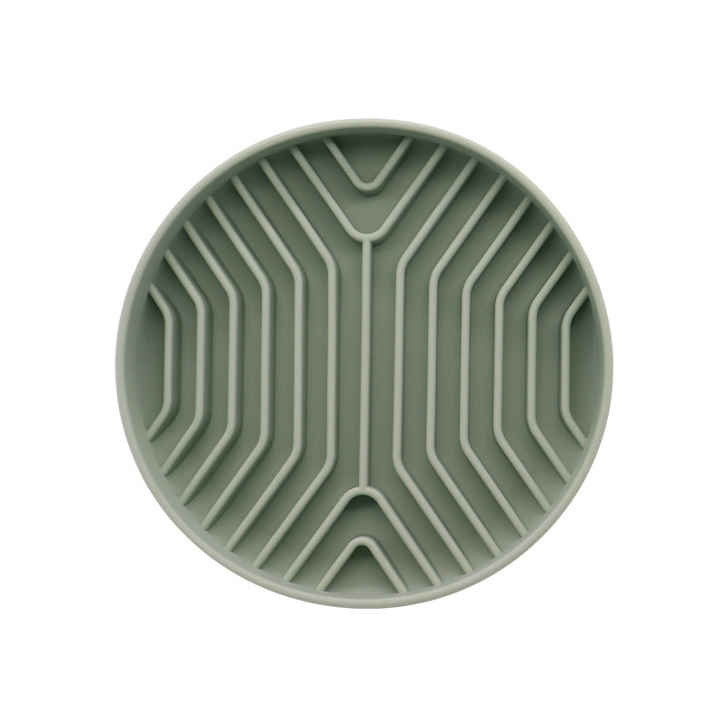 Silicone Slow Non-Slip Anti-Tip Feeder Bowl