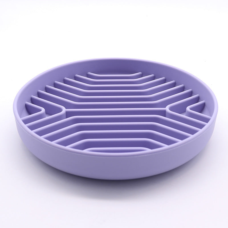 Silicone Slow Non-Slip Anti-Tip Feeder Bowl