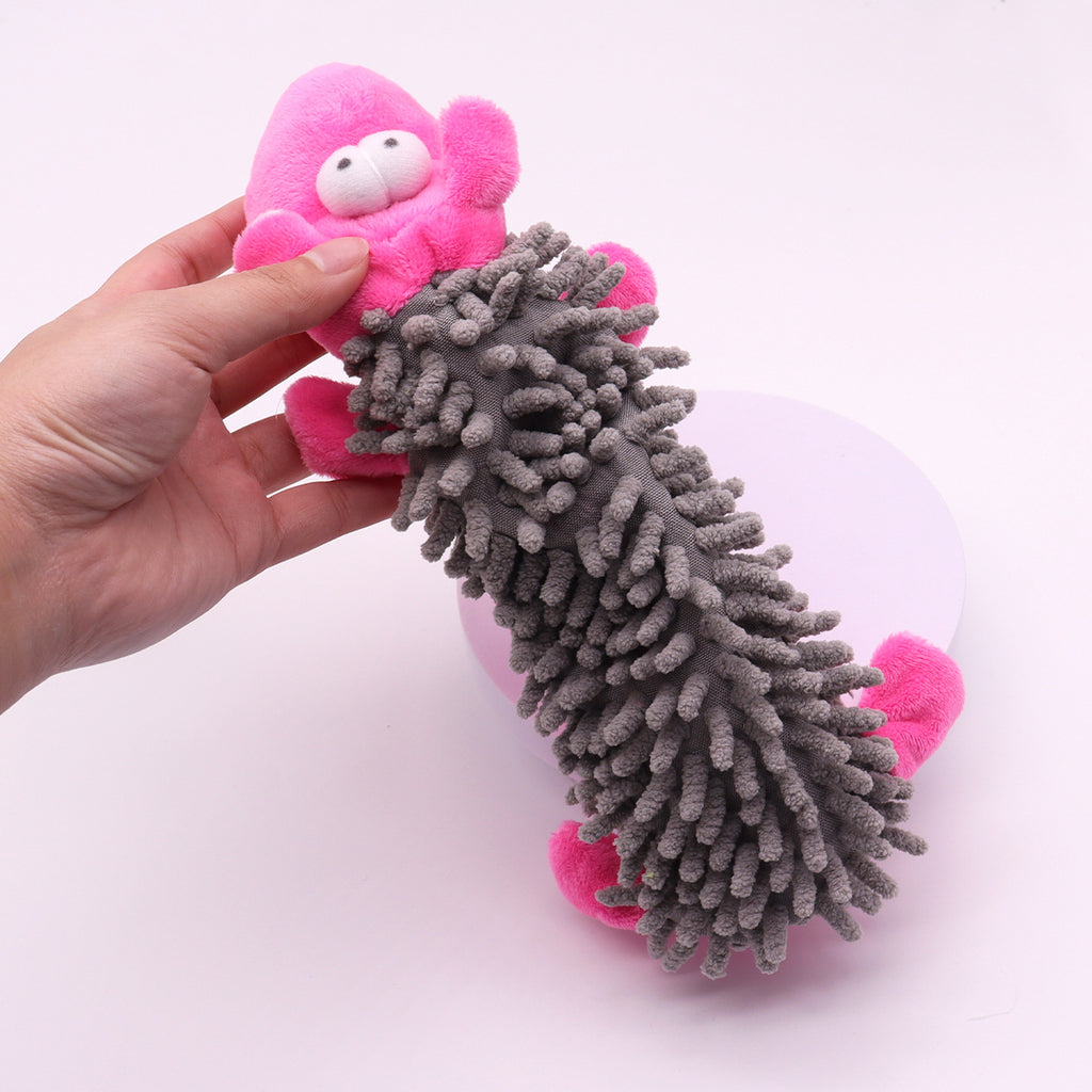Squeaky Plush Dog Toys Bite Resistant Molar Toy