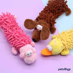 Squeaky Plush Dog Toys Bite Resistant Molar Toy