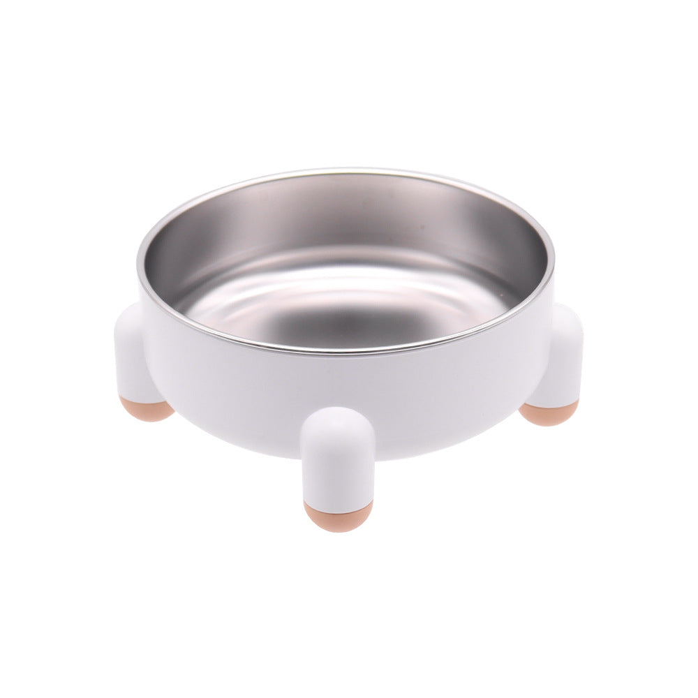 Non-Slip Elevated Stainless Steel Pet Feeding  Bowl