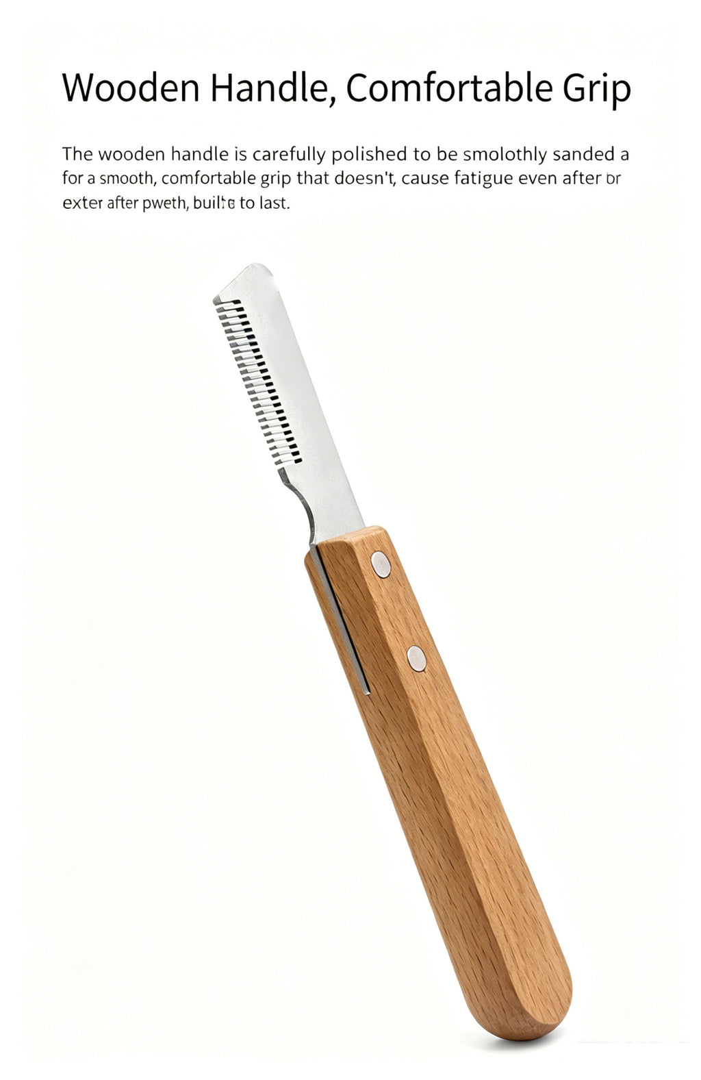 Stripping Knife Dematting Knife Undercoat Rake
