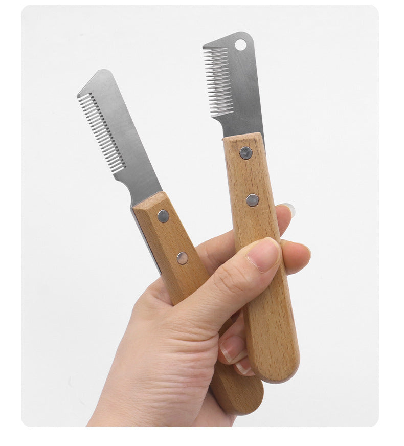 Stripping Knife Dematting Knife Undercoat Rake