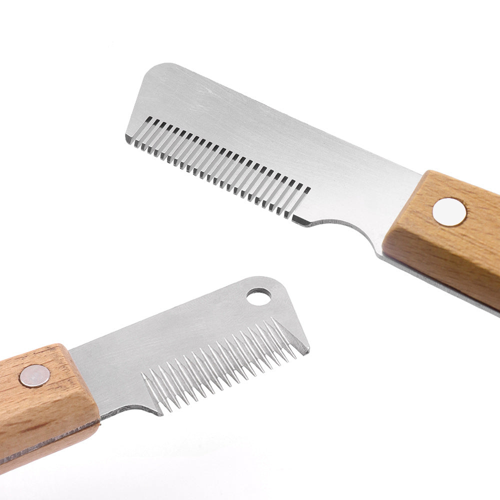 Stripping Knife Dematting Knife Undercoat Rake