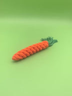 Carrot Shaped Rope Bite Resistant Teeth Cleaning Toy