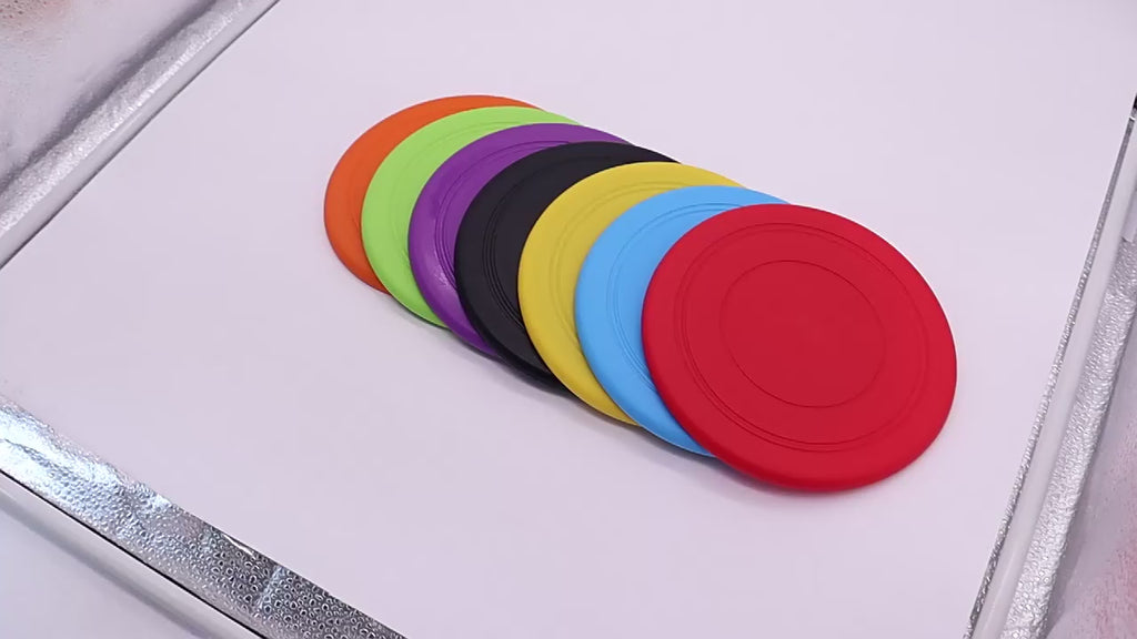 Custom Dog Flying Disc Interactive Training Toy