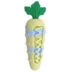 Durable Silicone Squeaky Dog Toy Carrot Shape