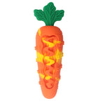Durable Silicone Squeaky Dog Toy Carrot Shape
